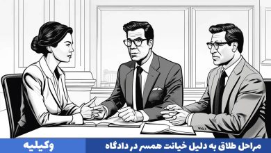 طلاق به دلیل خیانت همسر