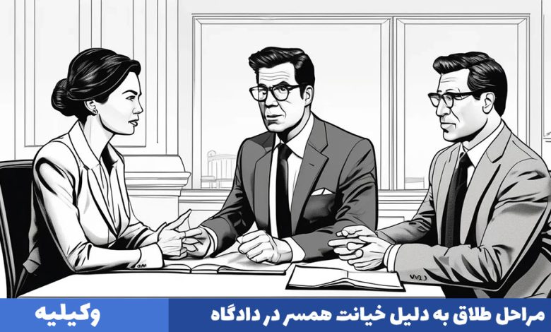 طلاق به دلیل خیانت همسر